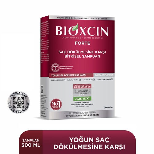 Bioxcin Forte Yoğun Saç Dökülmesine Şampuan 300 Ml