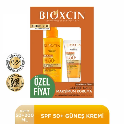 Bioxcin Güneşe Karşı Maksimum Koruma Seti Kuru/Normal Ciltler 2