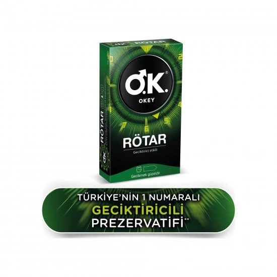 Okey Rötar Prezervatif 10 adet 2