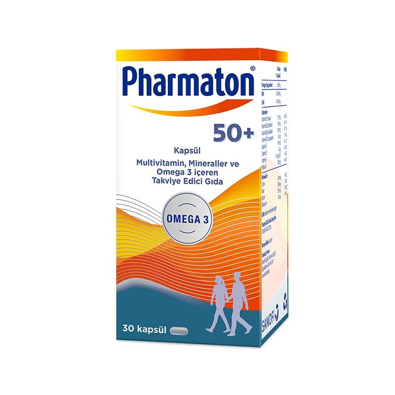 Pharmaton 50+ Plus  30 Kapsül