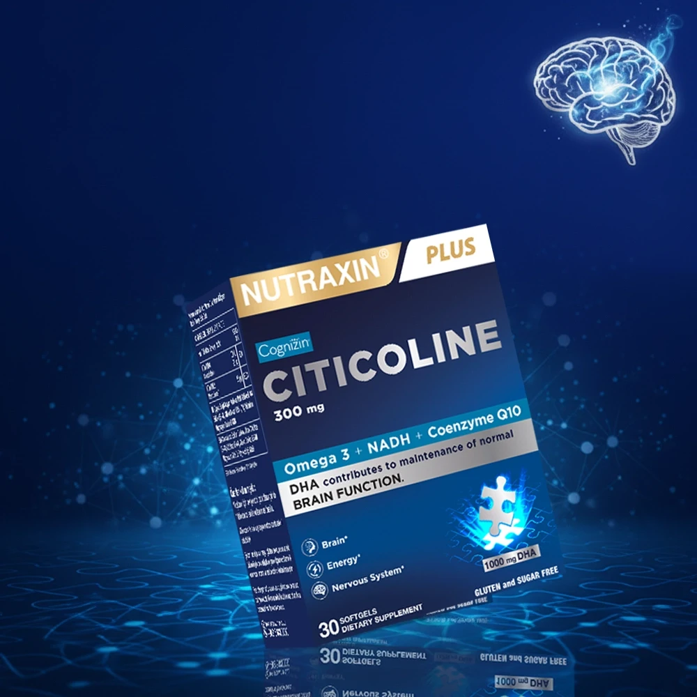 Nutraxin Citicoline 300 mg 30 Softgel 3
