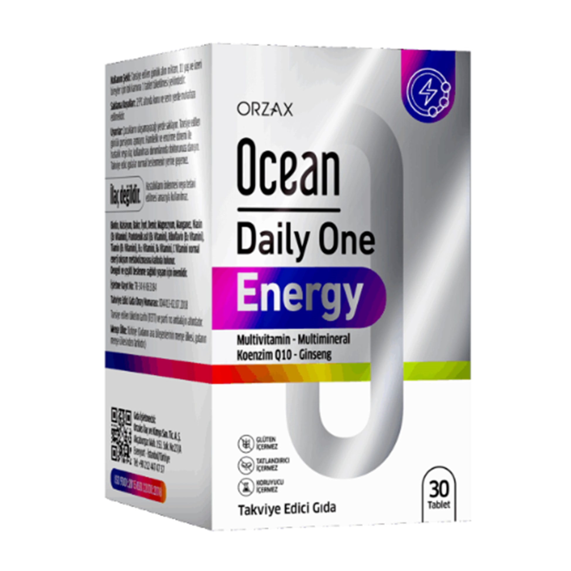 Orzax Ocean Daily One Energy 30 Tablet 2