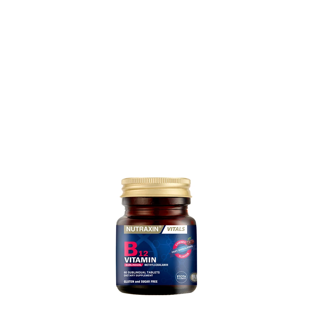 Nutraxin Vitals B12 Vitamin 60 Tablet 2