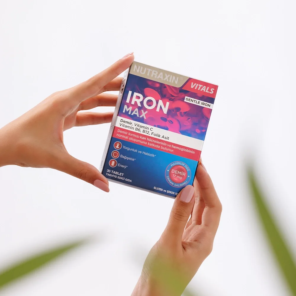 Nutraxin Iron Max Takviye Edici Gıda 30 Tablet 2