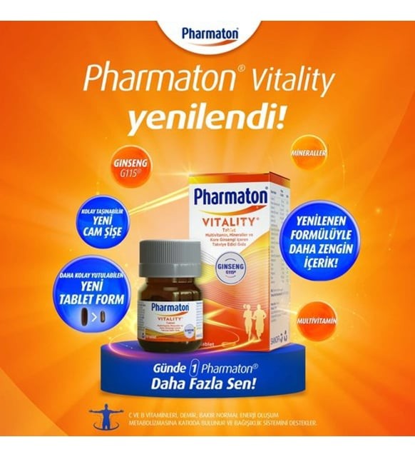 Pharmaton Vitality 30 Tablet