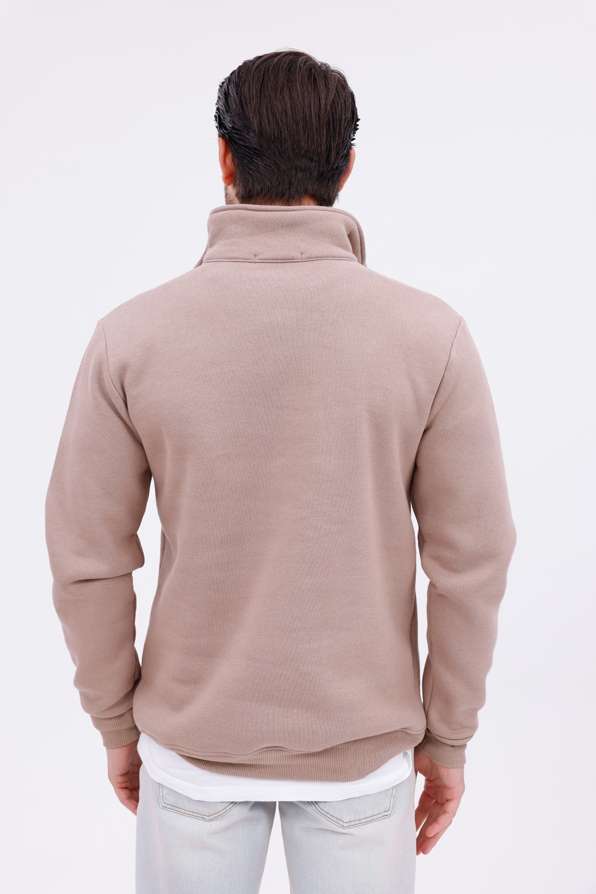 Steeprockt Erkek Krem Sweat