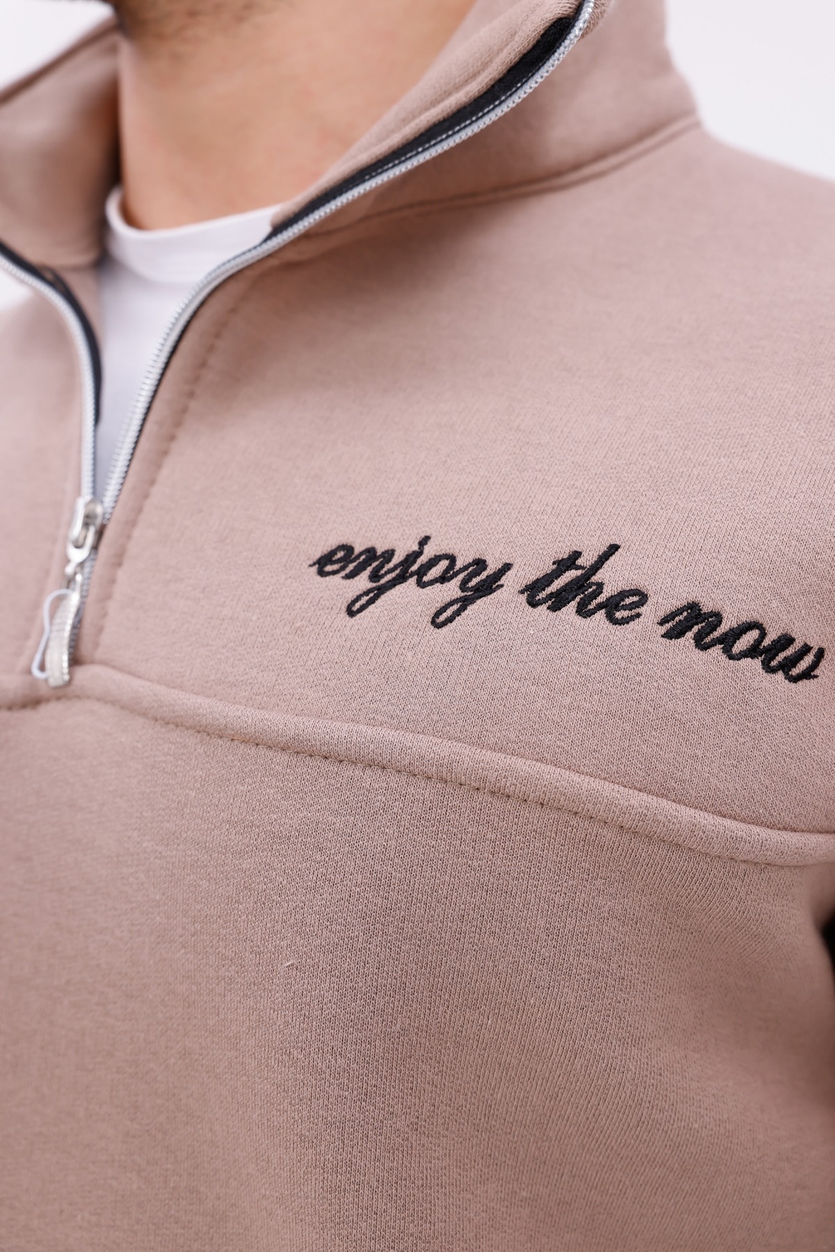 Steeprockt Erkek Krem Sweat