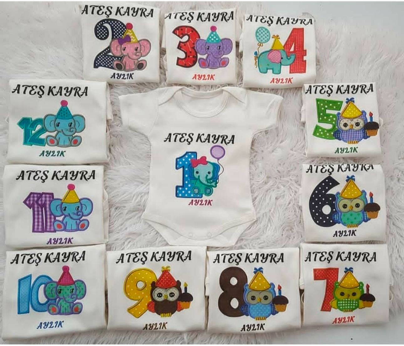 12'Lİ BODY ZIBIN SET TAKIMI