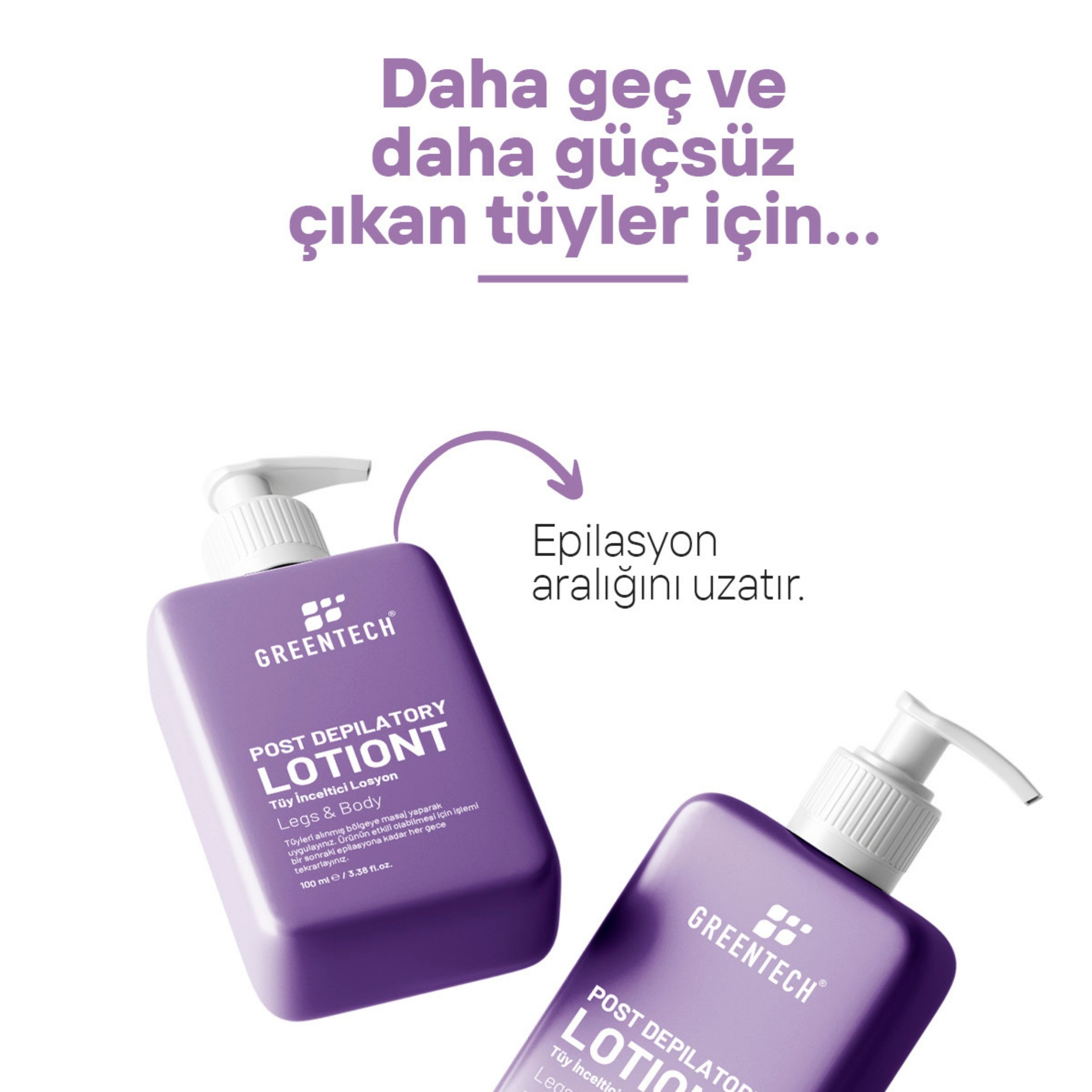 Tüy Azaltıcı ve İnceltici Losyon 100 ml