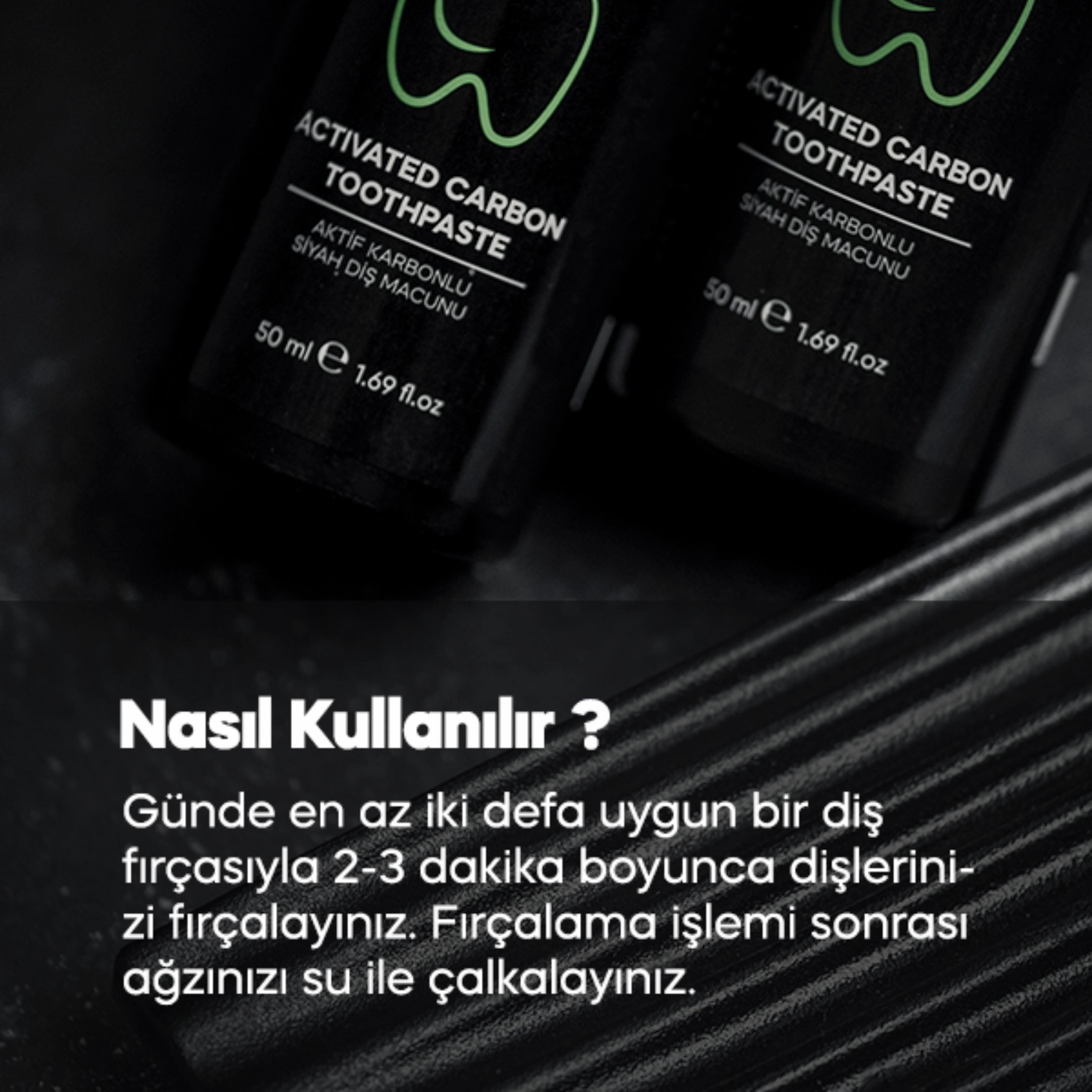 Diş Beyazlatma Seti (Beyazlatma Macunu 50 ml + Temizleme Tozu 50 gr)