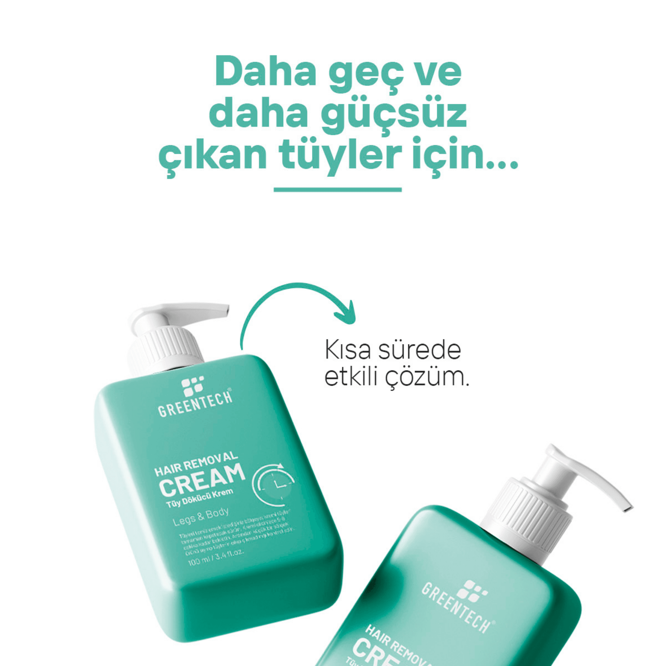 Tüy Dökücü Krem Tüm Cilt Tiplerine Uygun 100 ml