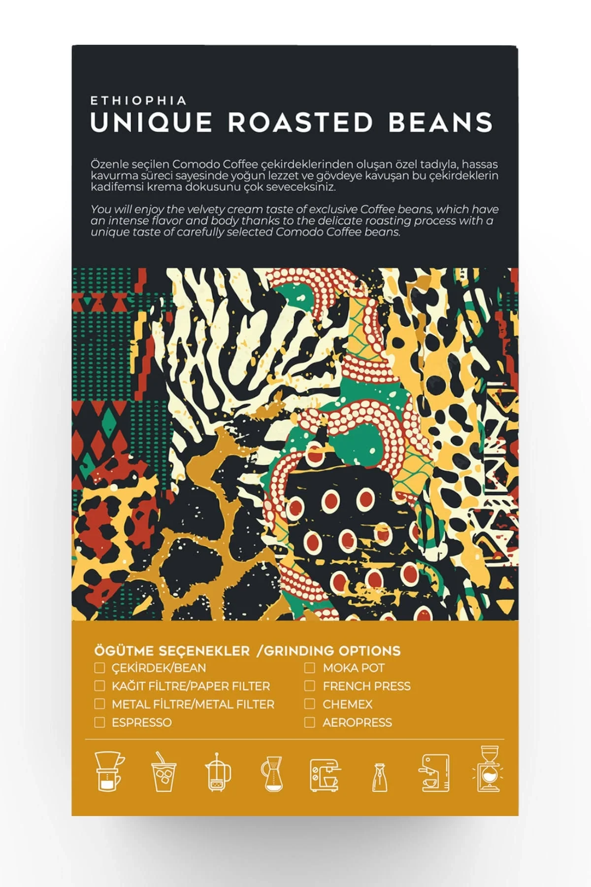 Comodo Coffee Etiyopya Kahvesi 250 gr