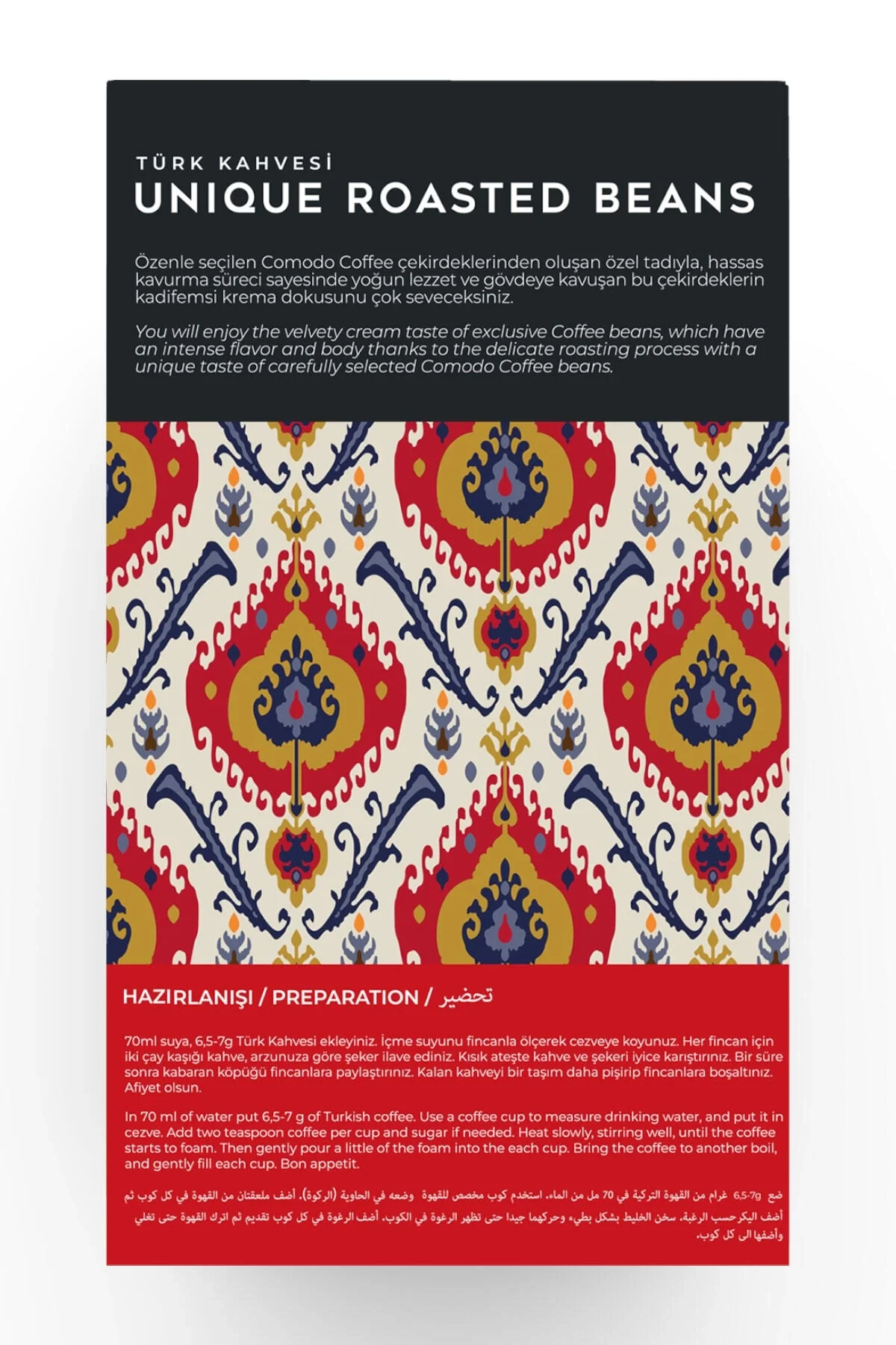 Comodo Coffee Türk Kahvesi 250g