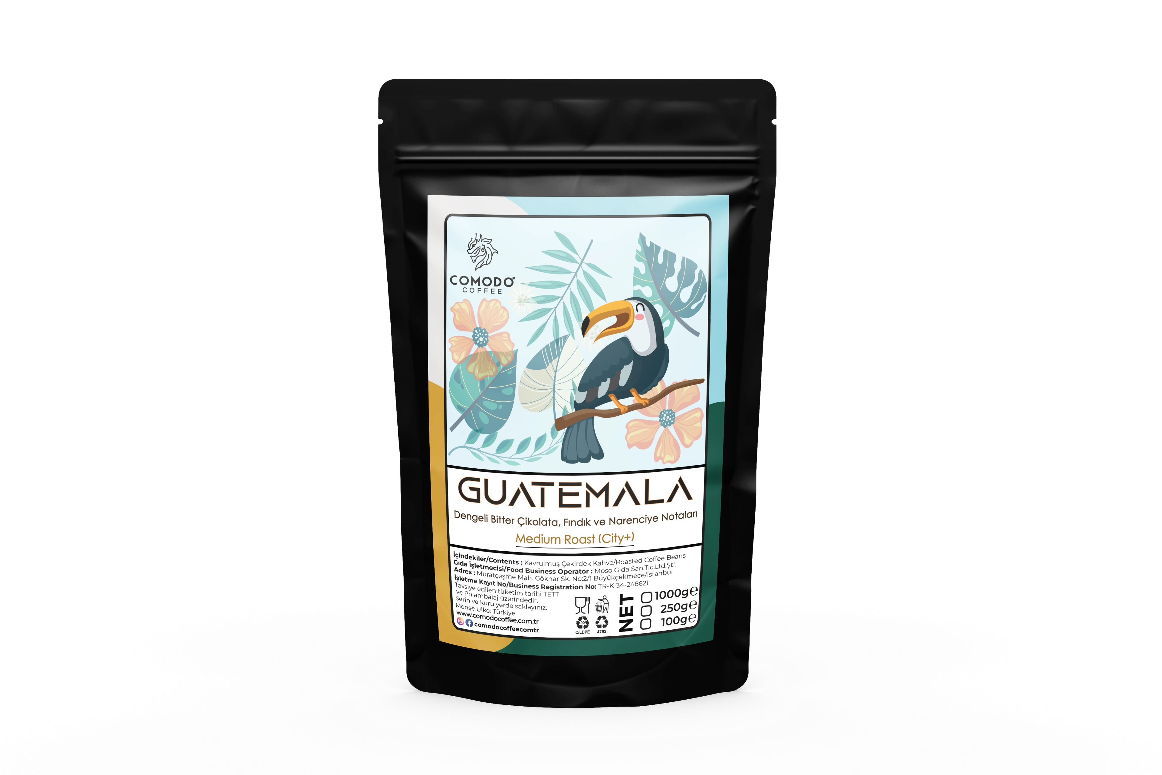 Comodo Coffee Tanışma Seti Deneme Paketi 5x100g