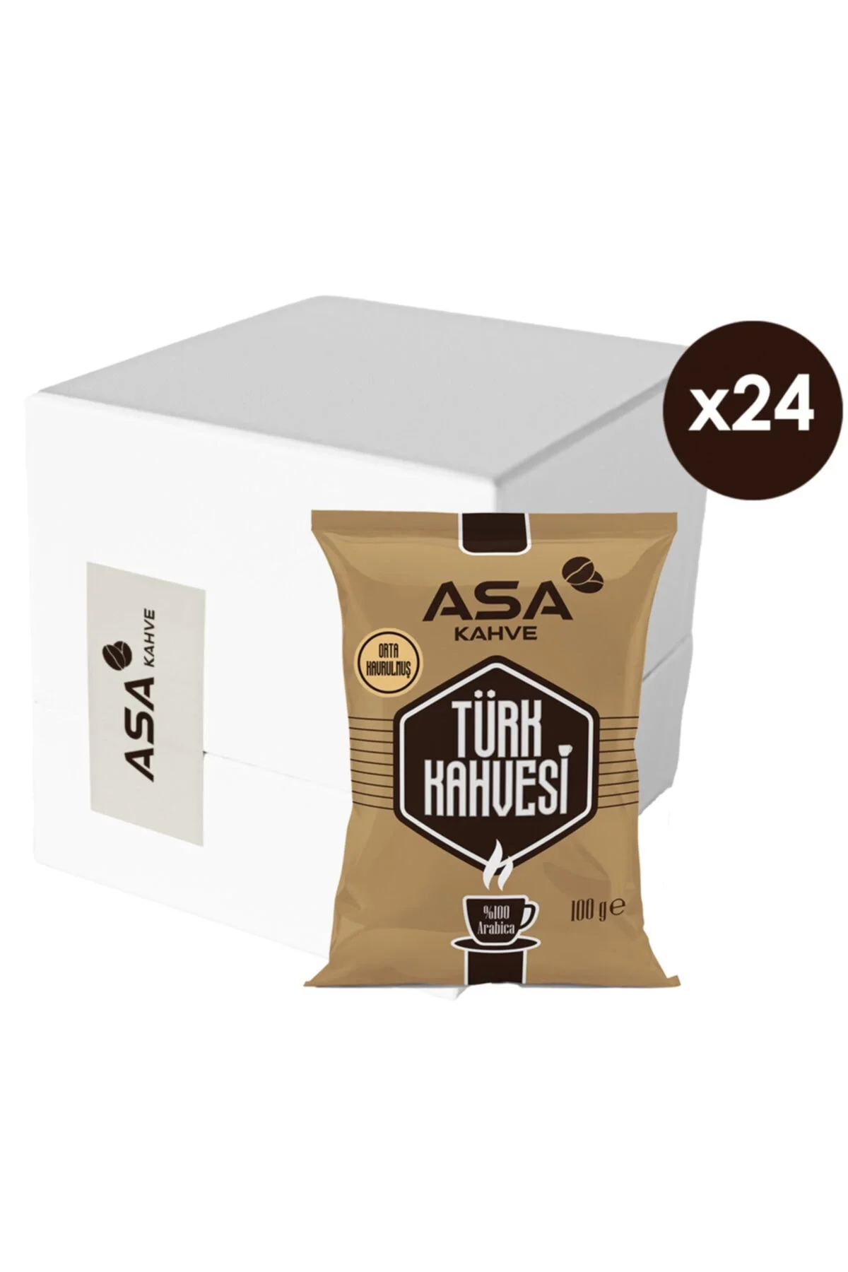 Asa Kahve Türk Kahvesi 100 gr (24 ADET)