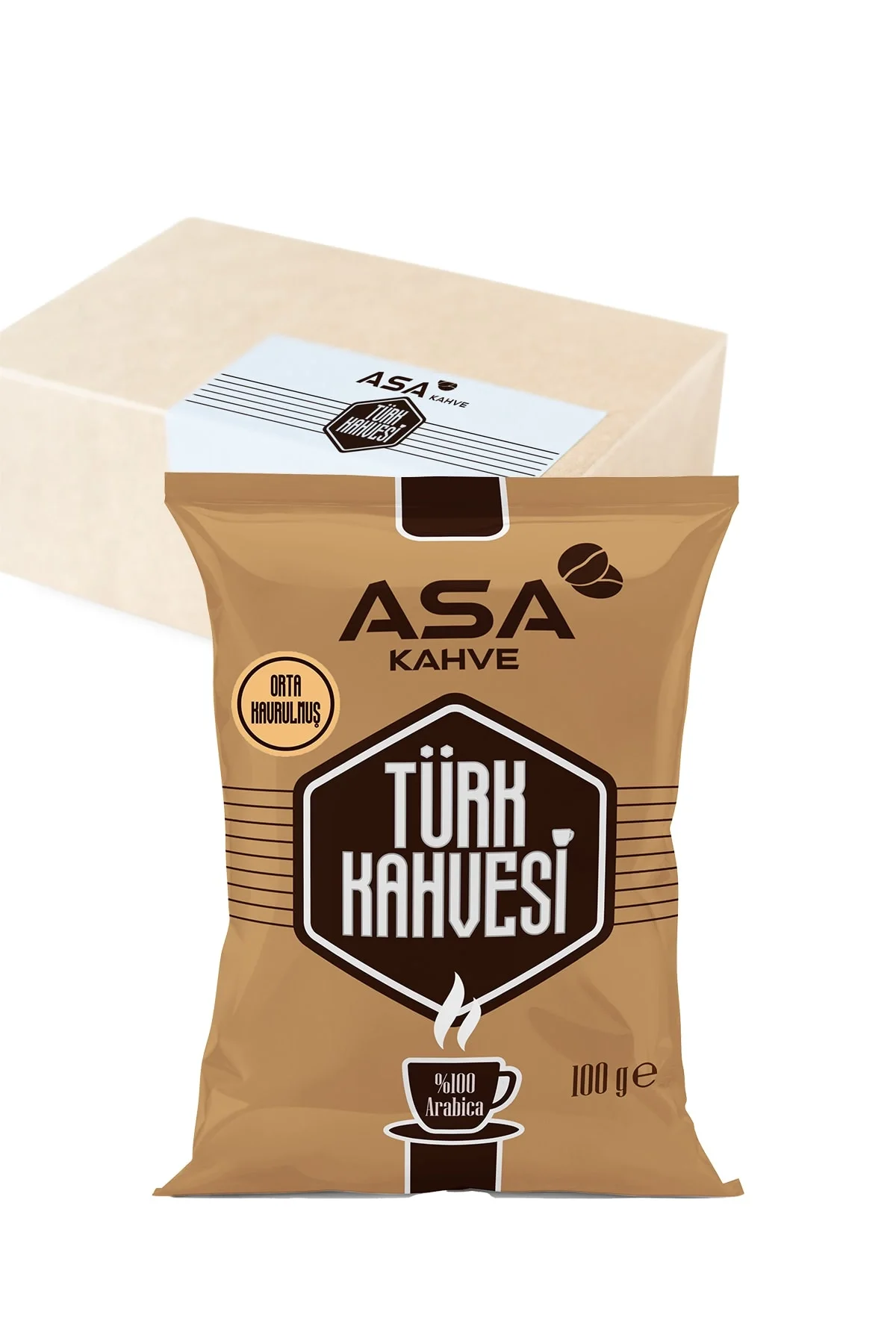Asa Kahve Türk Kahvesi 100 Gr (12 Adet)