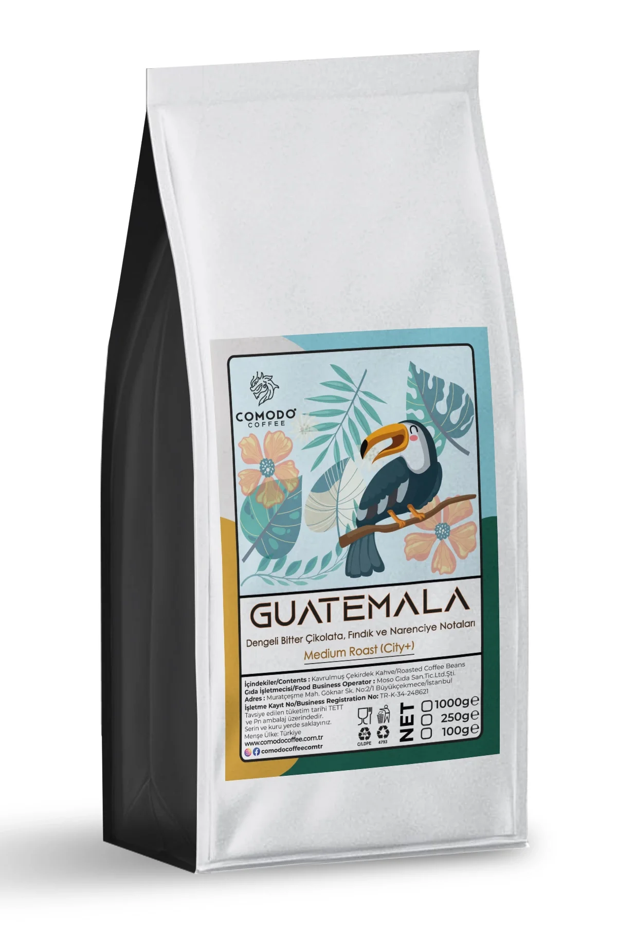 Comodo Coffee Guatemala Kahvesi 1000g