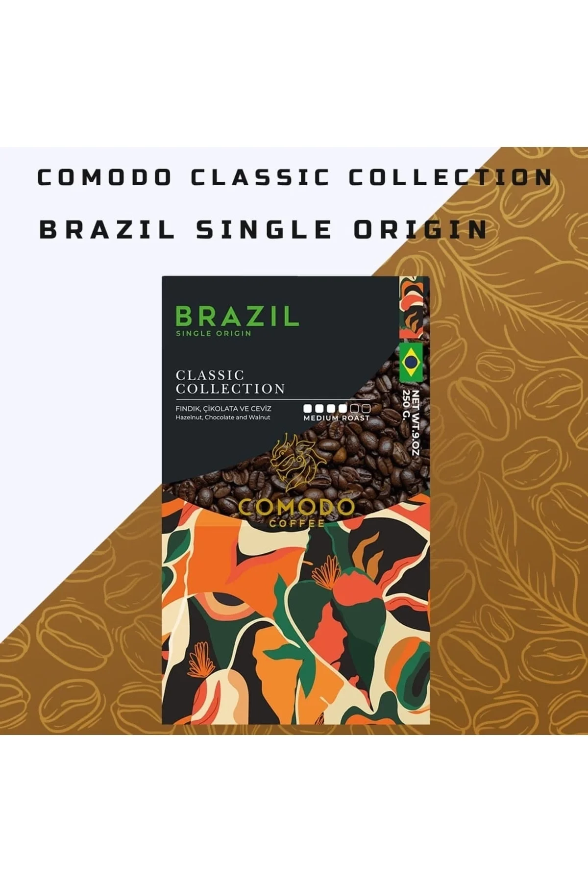 Comodo Coffee Brezilya Kahvesi 250 gr