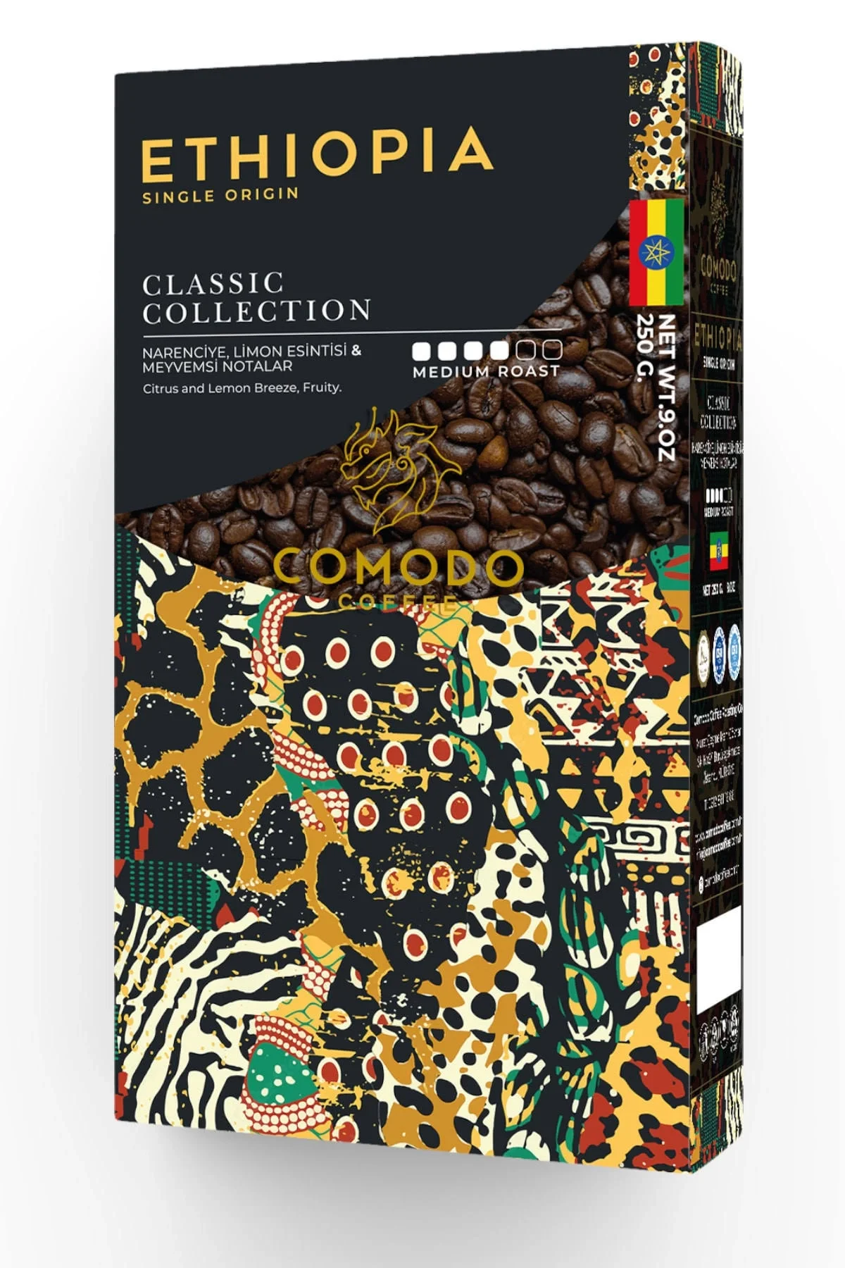 Comodo Coffee Etiyopya Kahvesi 2 X 250 gr Fırsat Paketi