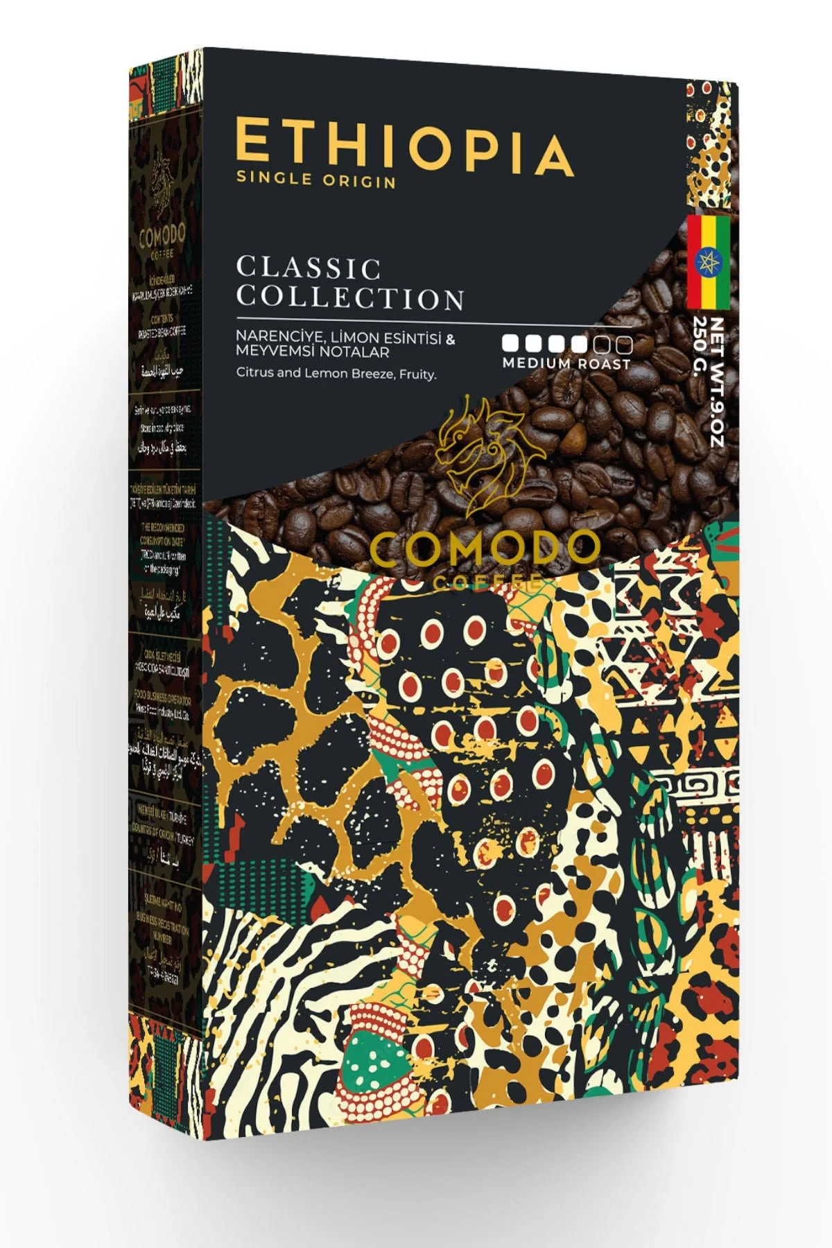 Comodo Coffee Etiyopya Kahvesi 250gr X 4 (1000gr)
