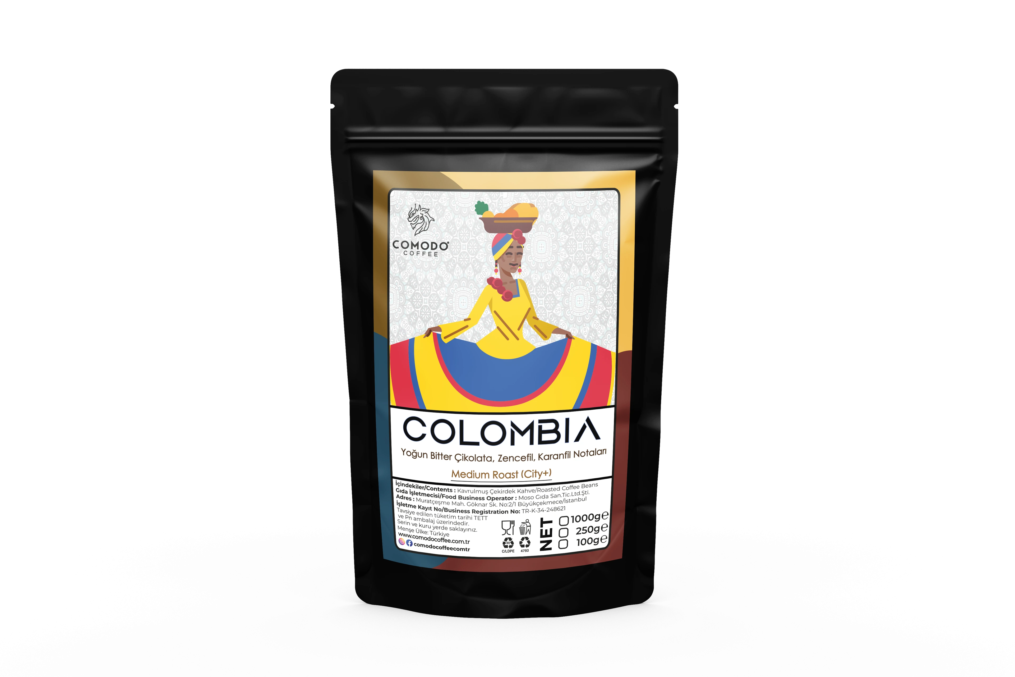 Comodo Coffee Tanışma Seti Deneme Paketi 5x100g