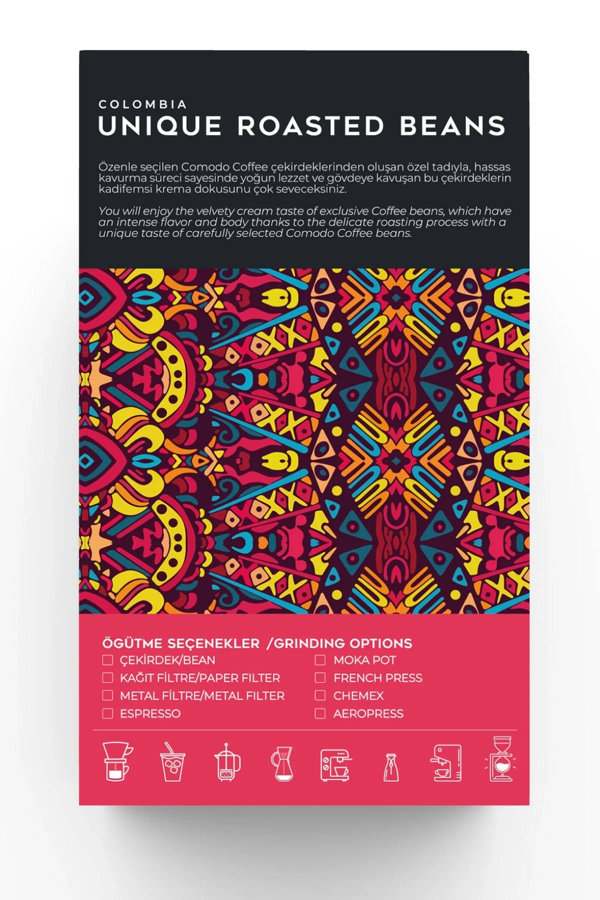 Comodo Coffee Colombia Kahvesi 250 gr