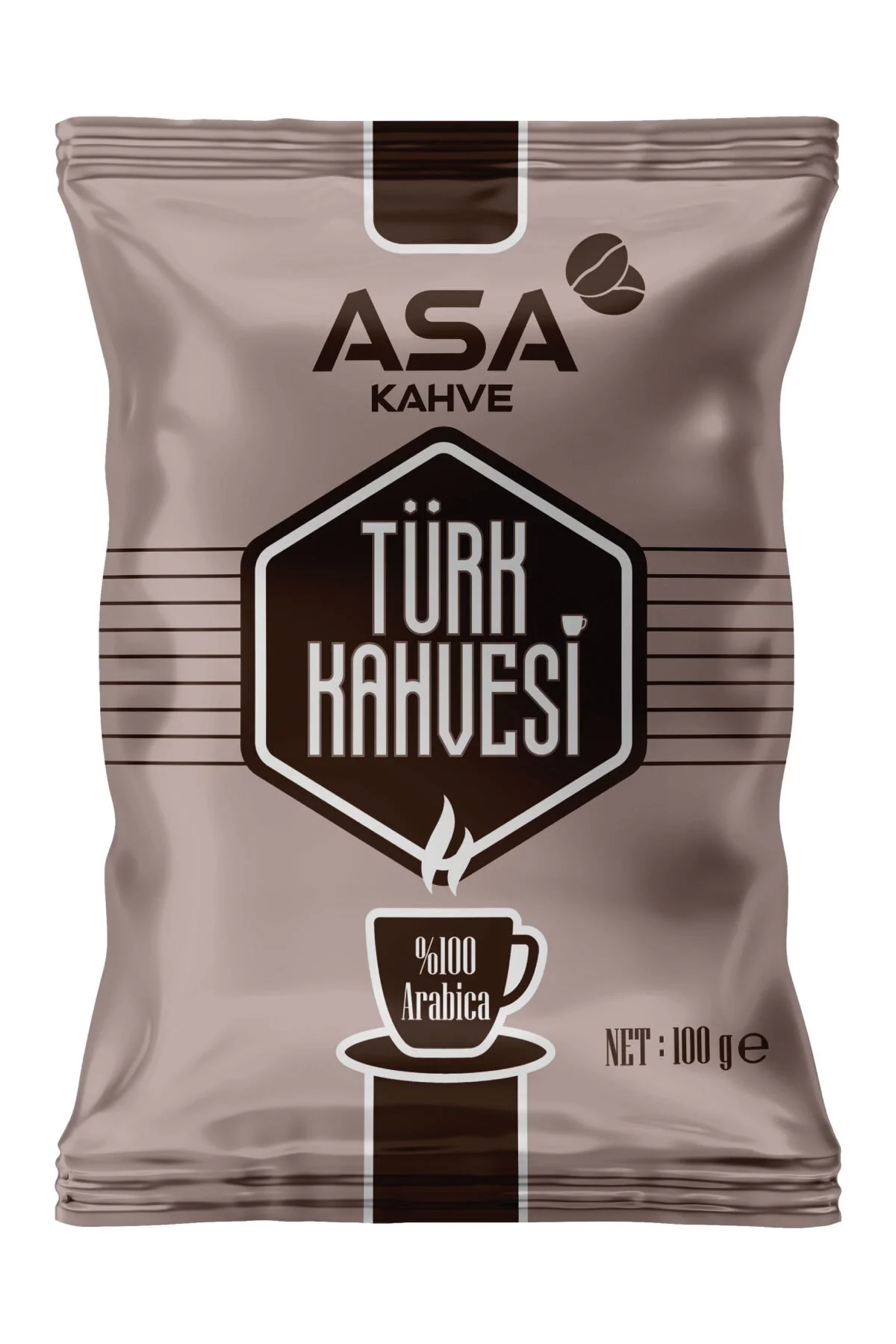 Asa Kahve Orta Kavrulmuş Türk Kahvesi 100g