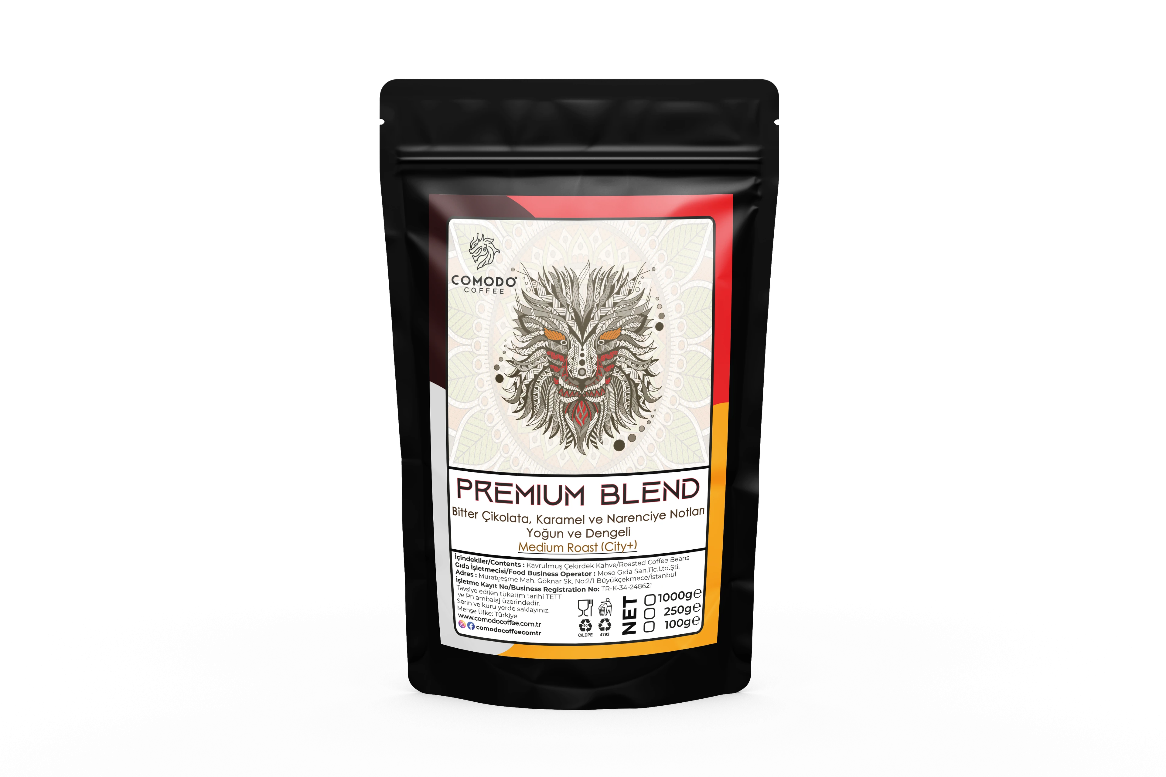 Comodo Coffee Tanışma Seti Deneme Paketi 5x100g