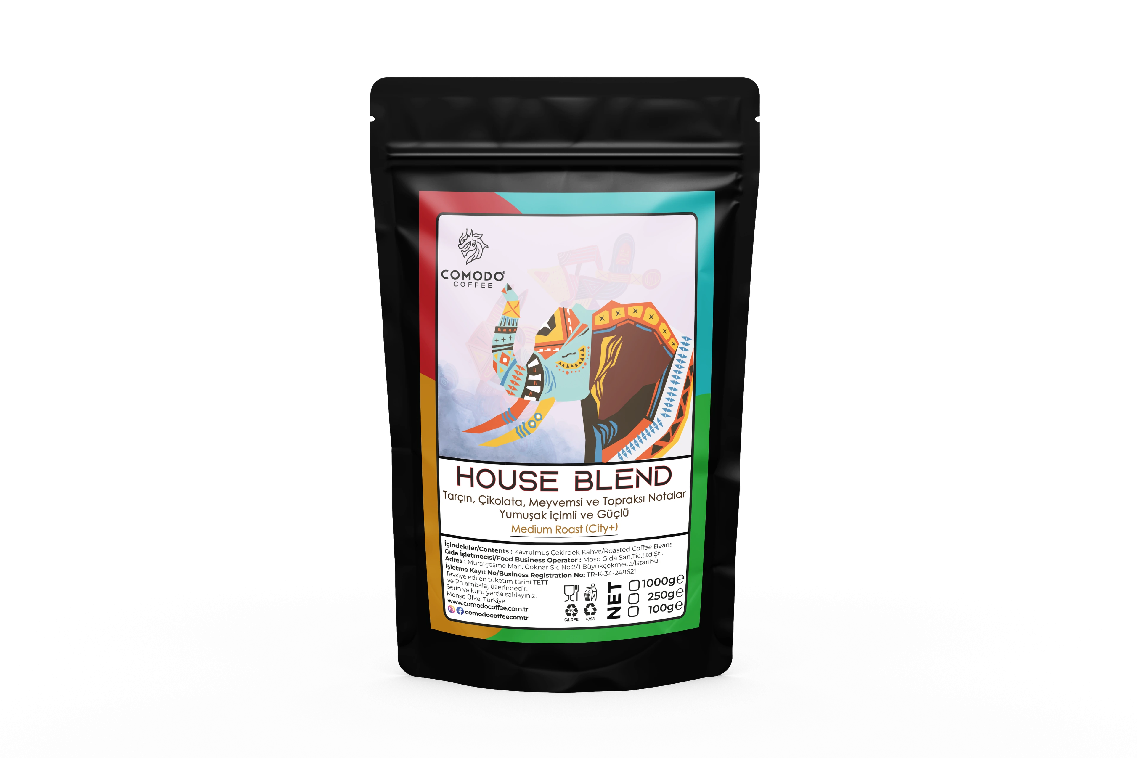 Comodo Coffee 6'lı Tanışma Seti Kahve Takımı 6x100g