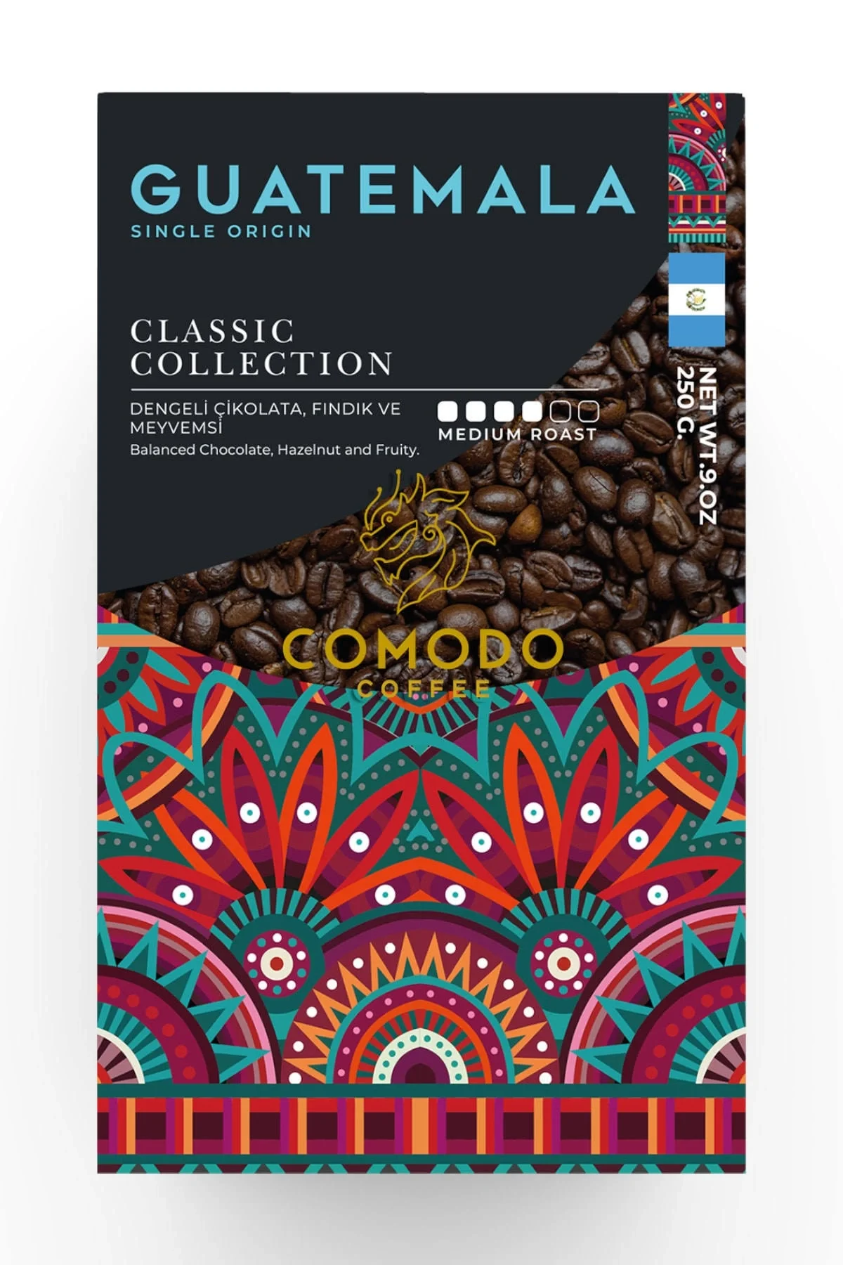 Comodo Coffee Dünya Kahveleri Tanışma Seti 3x250g