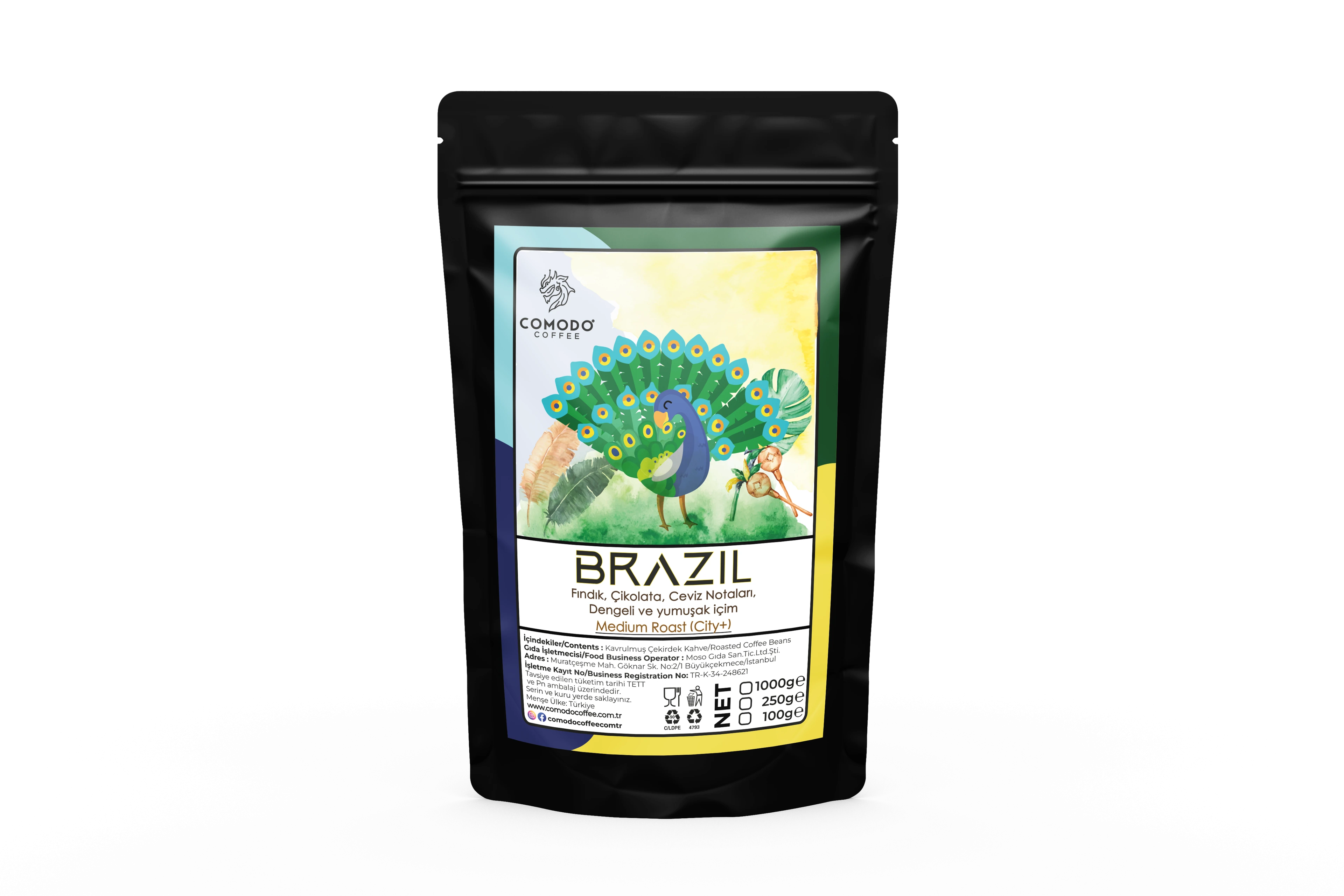 Comodo Coffee 6'lı Tanışma Seti Kahve Takımı 6x100g