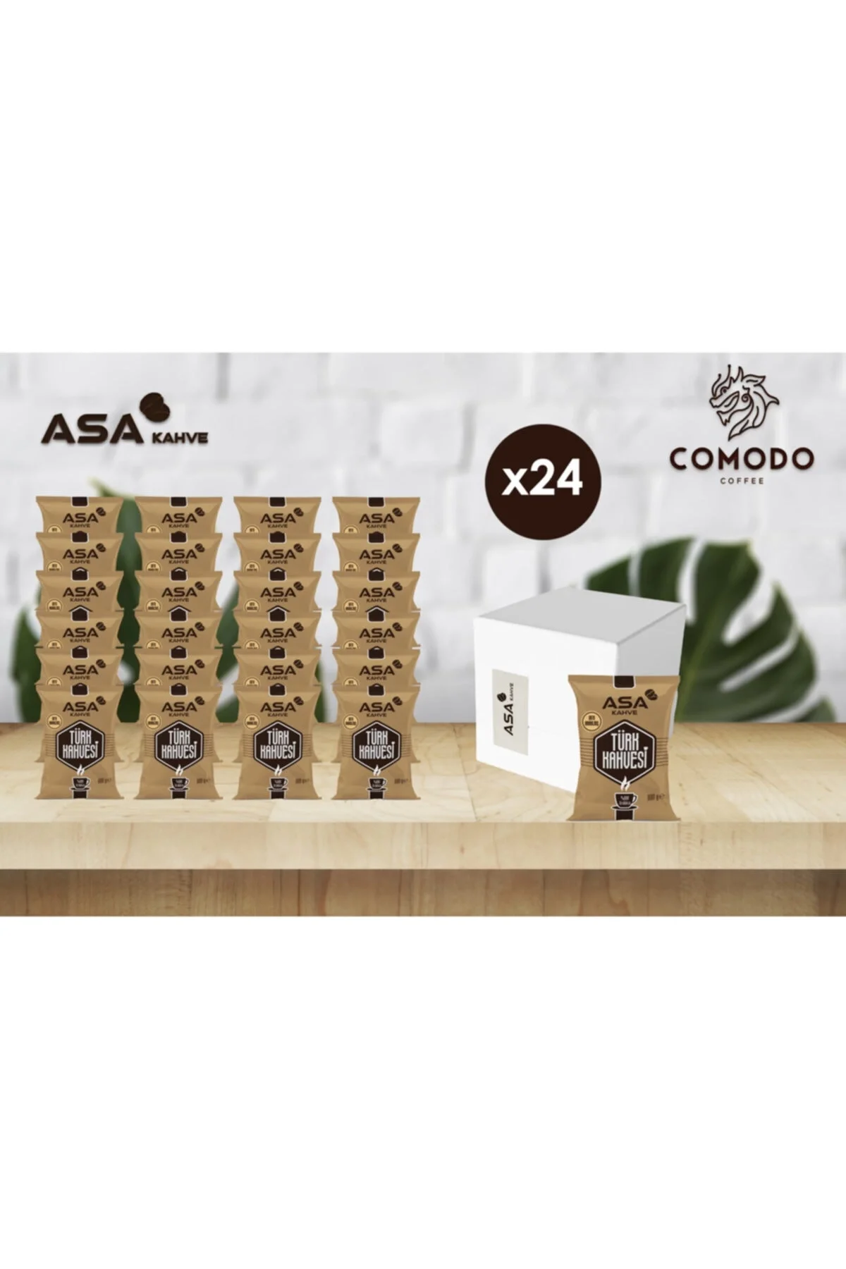 Asa Kahve Türk Kahvesi 100 gr (24 ADET)