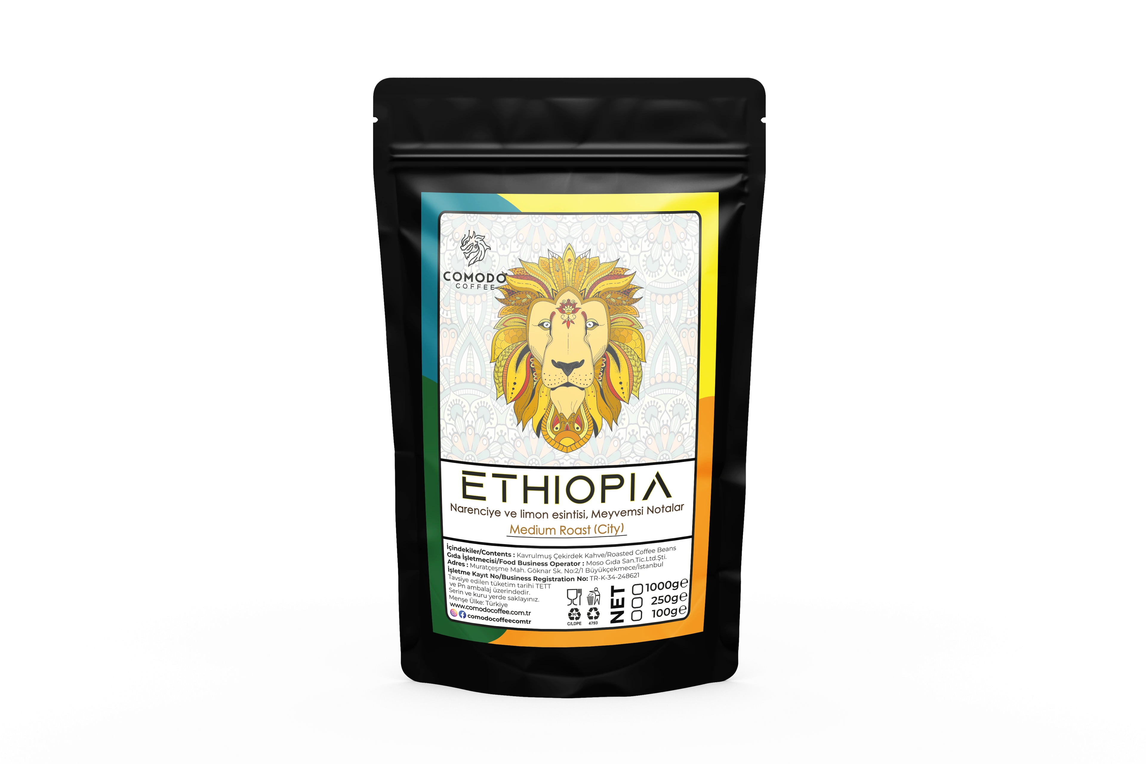 Comodo Coffee 6'lı Tanışma Seti Kahve Takımı 6x100g