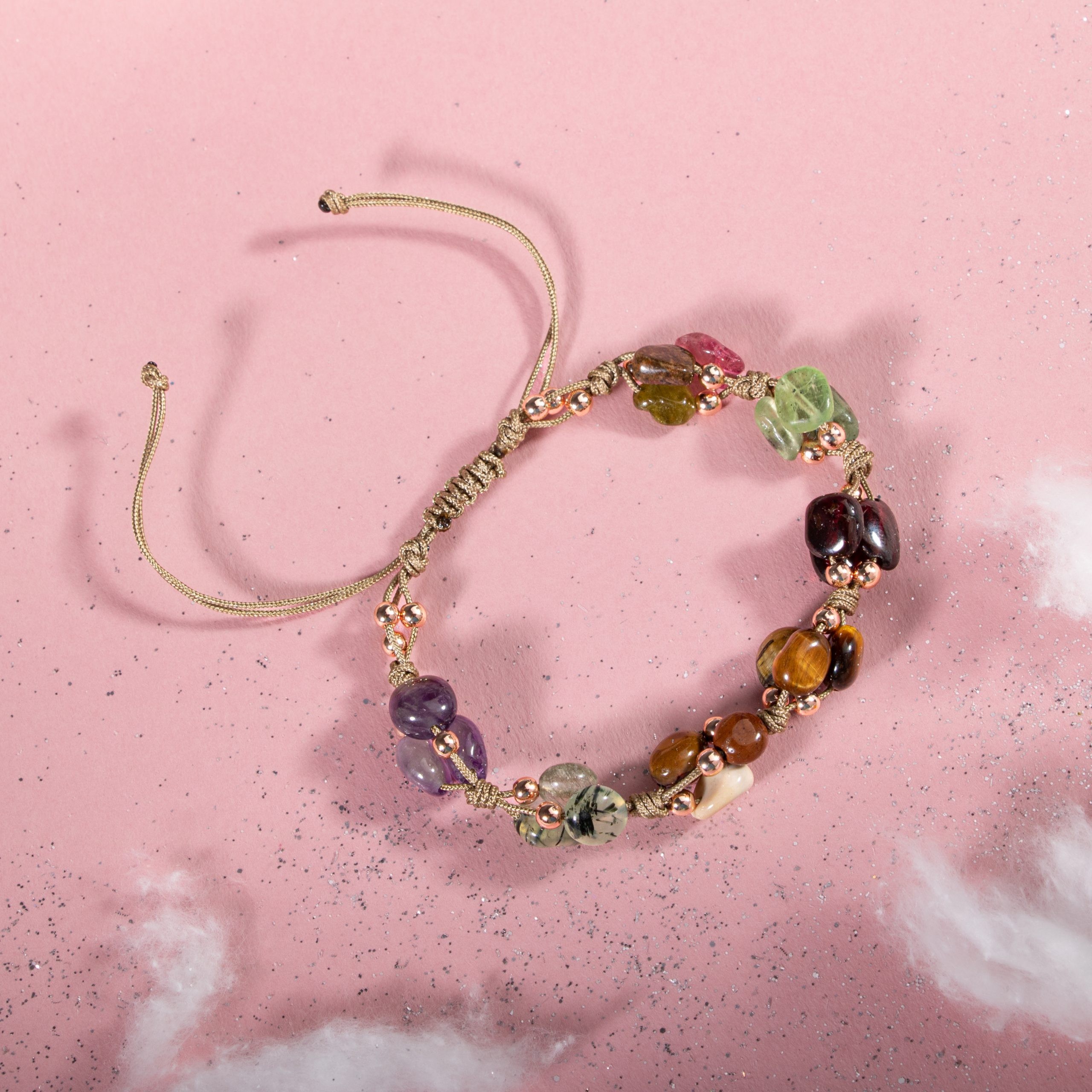 Capricorn Horoscope Gemstone Necklace and Bracelet ,Beaded Bracelet , Beaded Necklace , %100 Real Gemstones , Gift