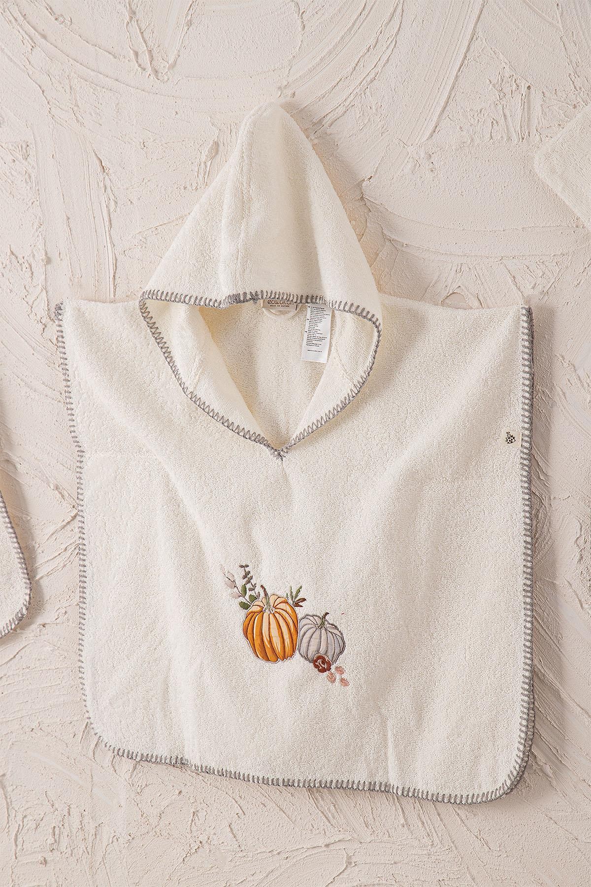 Ecocotton Pumpkin Organik Pamuk Bebek Panço Set