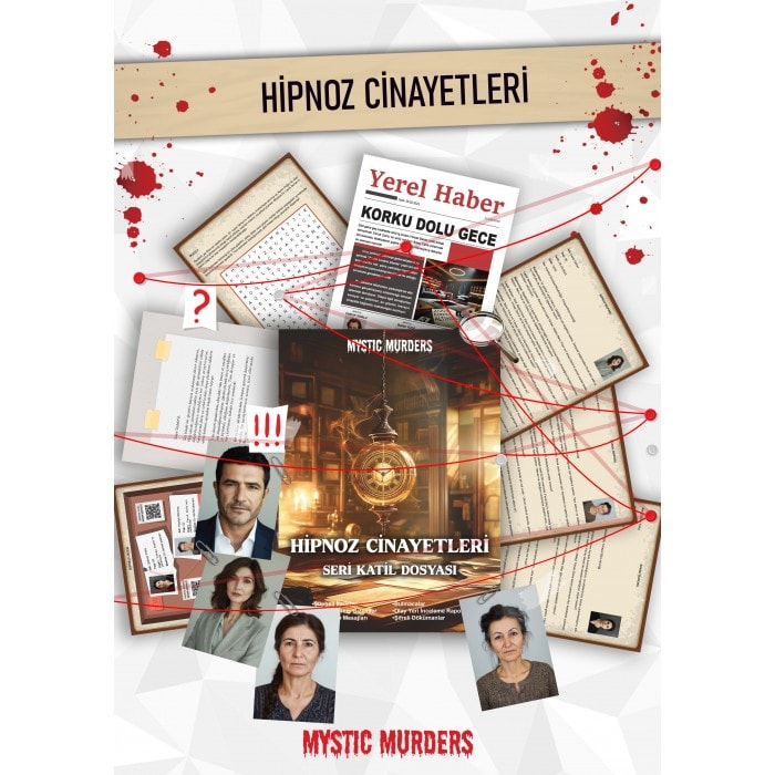 Dedektiflik Cinayet Çözme Oyunu - Hipnoz Cinayetleri