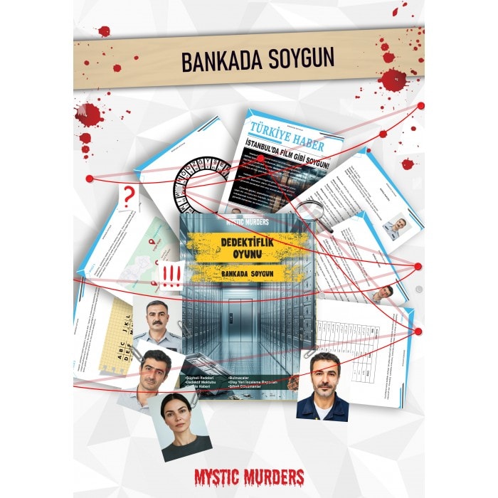Dedektiflik Cinayet Çözme Oyunu - Bankada Soygun