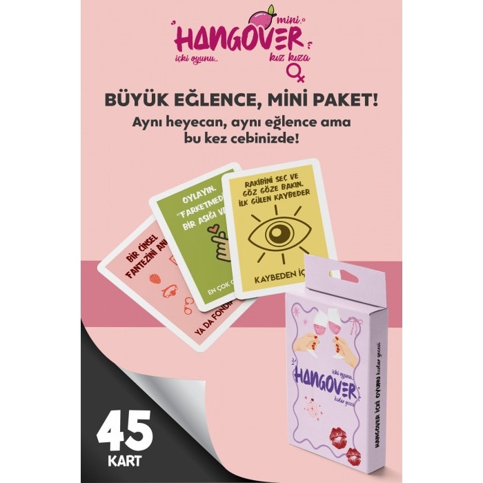 Hangover Mini Kızlar Gecesi Kutu Oyunu