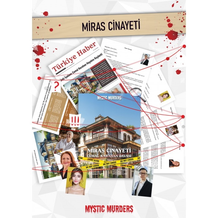 Dedektiflik Cinayet Çözme Oyunu - Miras Cinayeti