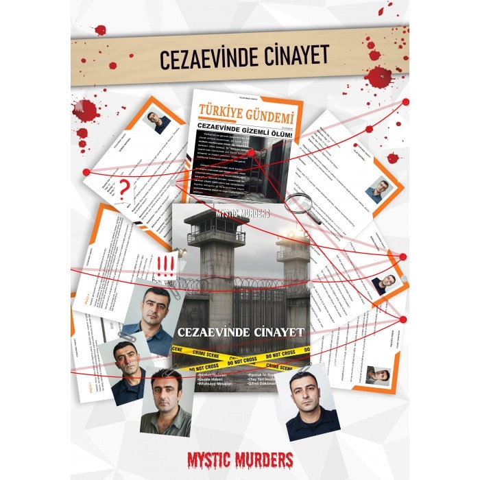 Dedektiflik Cinayet Çözme Oyunu - Cezaevinde Cinayet