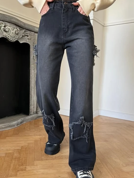 Stars Retro Baggy Unisex Jean