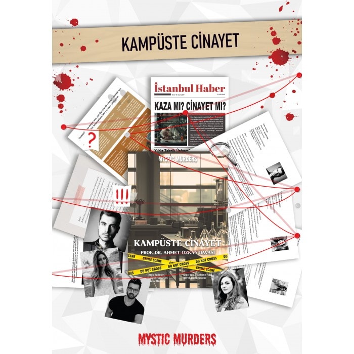 Dedektiflik Cinayet Çözme Oyunu - Kampüste Cinayet