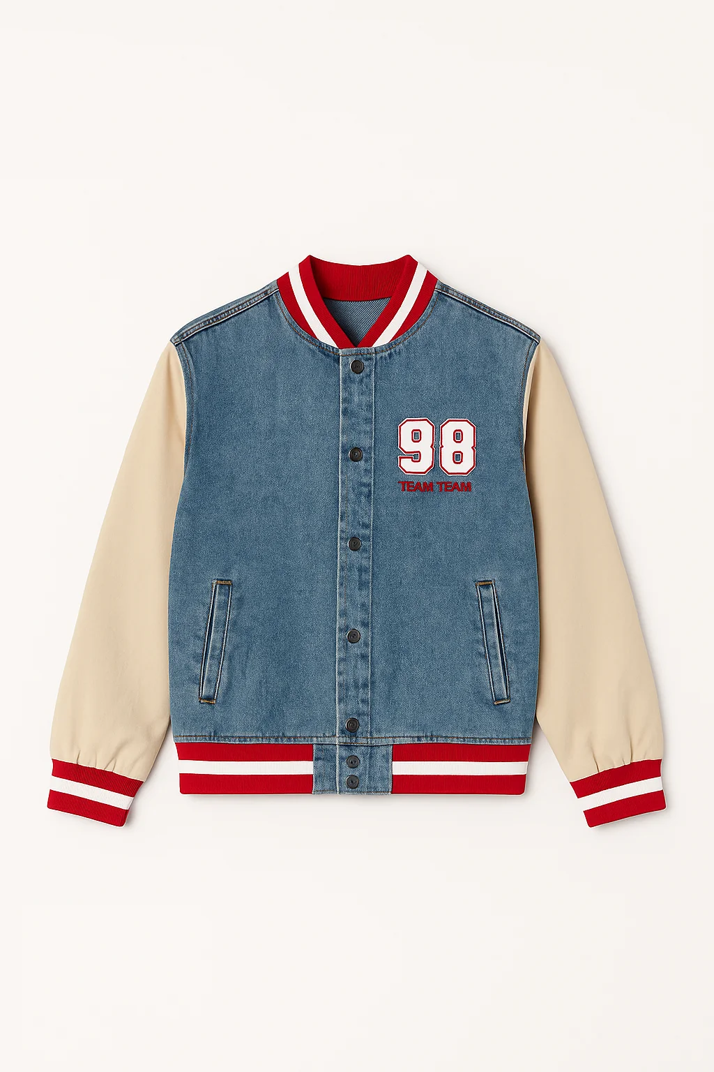 Kot Detail 98 Oversize Unisex Kolej Ceket