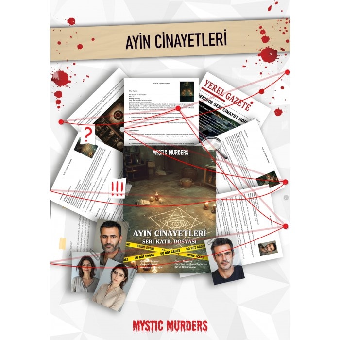 Dedektiflik Cinayet Çözme Oyunu - Ayin Cinayetleri