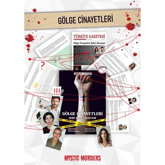 Dedektiflik Cinayet Çözme Oyunu - Gölge Cinayetleri