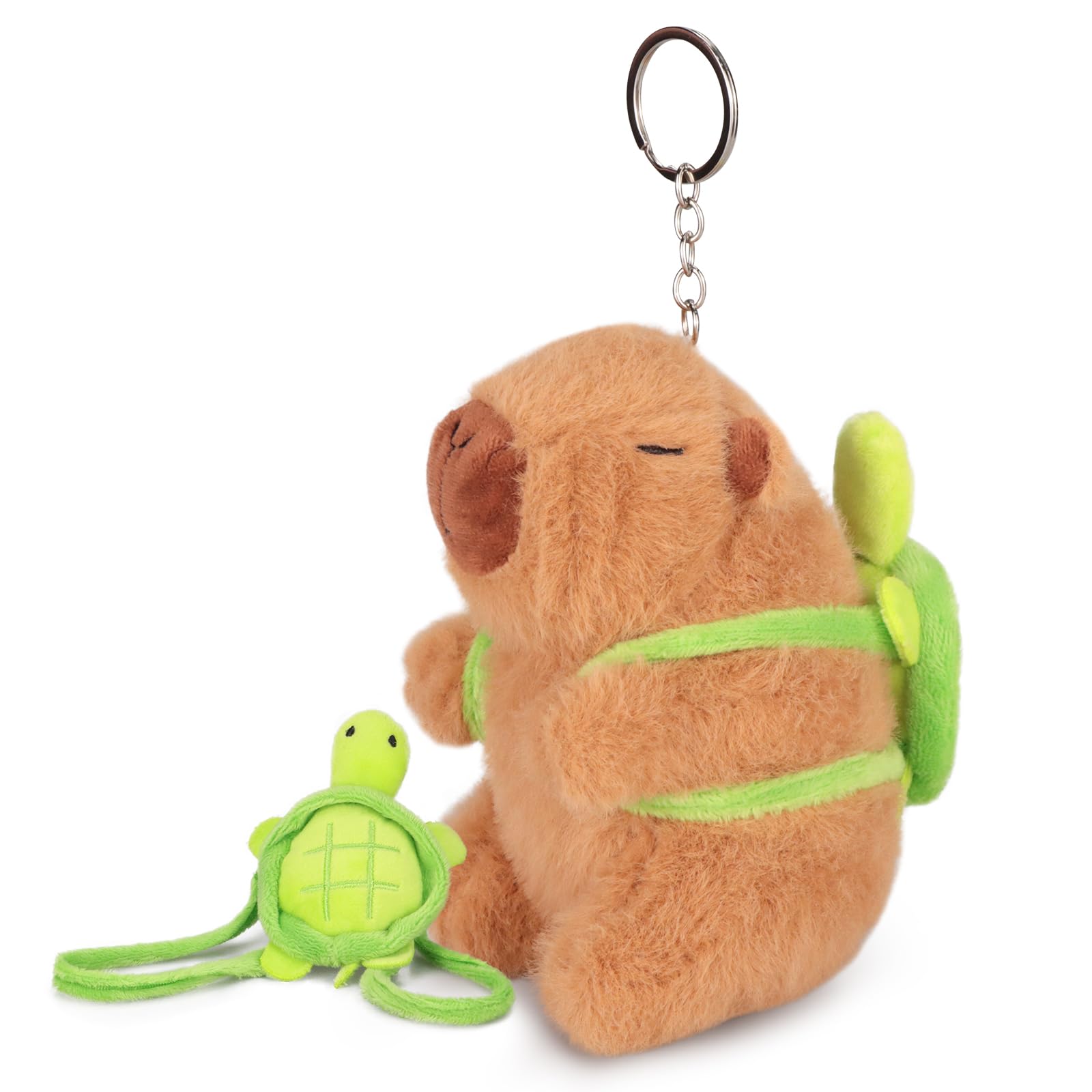 Capybara ve Kaplumbağa Anahtarlık