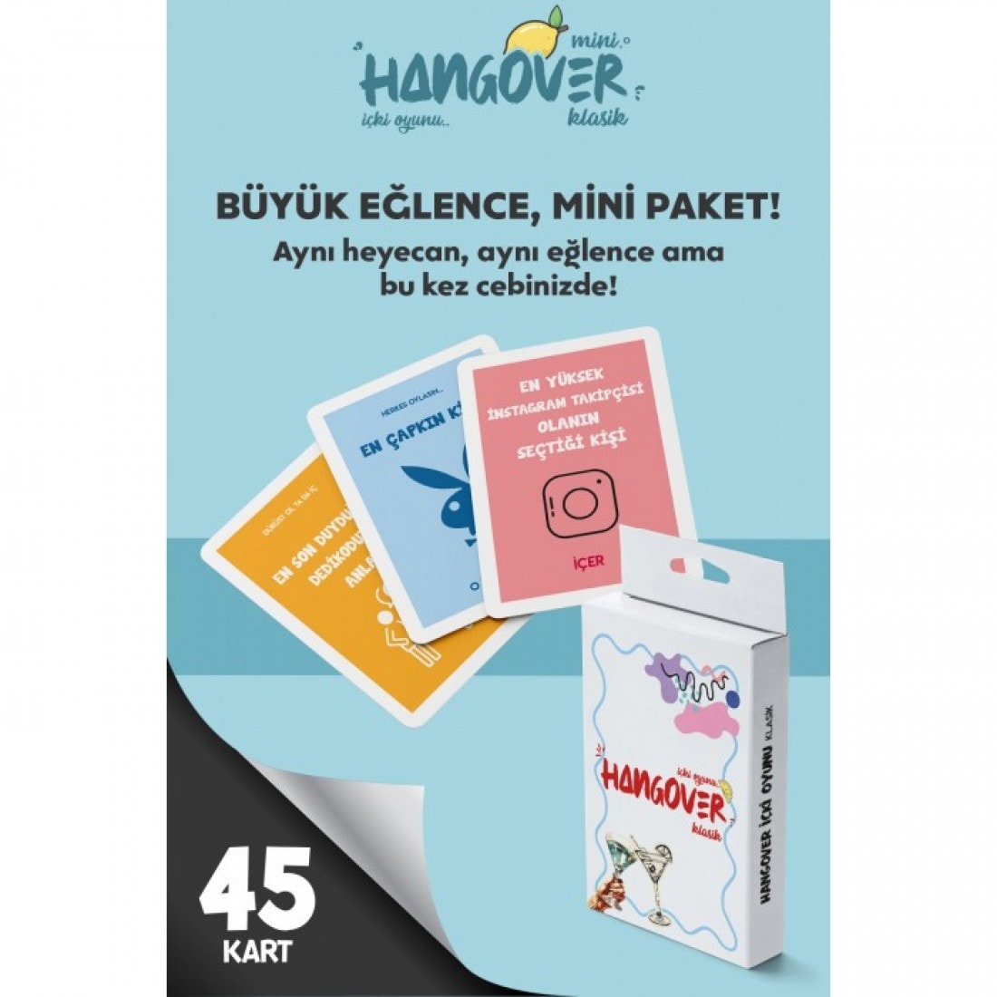 Hangover Mini Klasik Kutu Oyunu