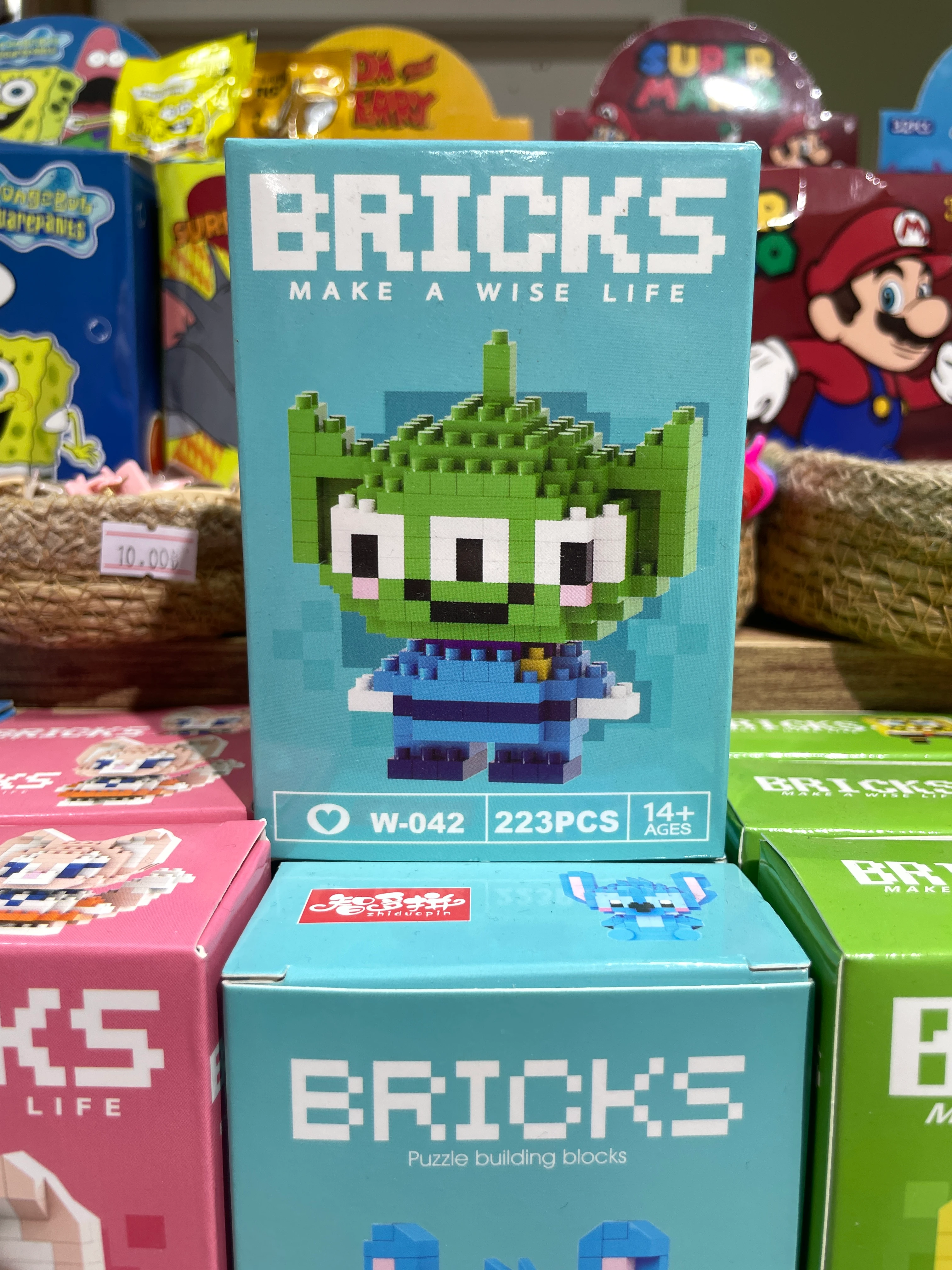 3 Alien Toy Story Bricks Lego