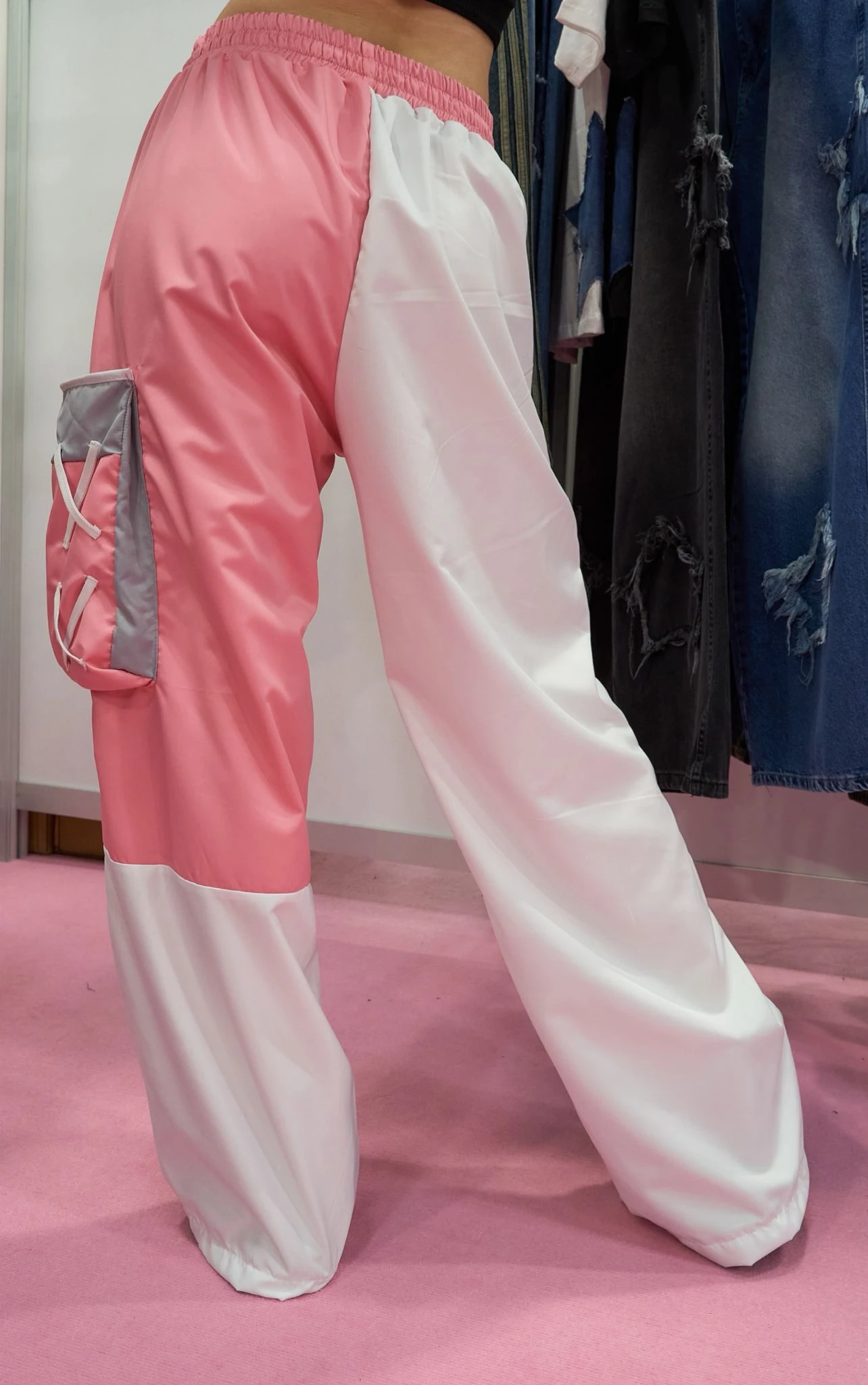 04 Mixed Baggy Unisex Eşofman Altı