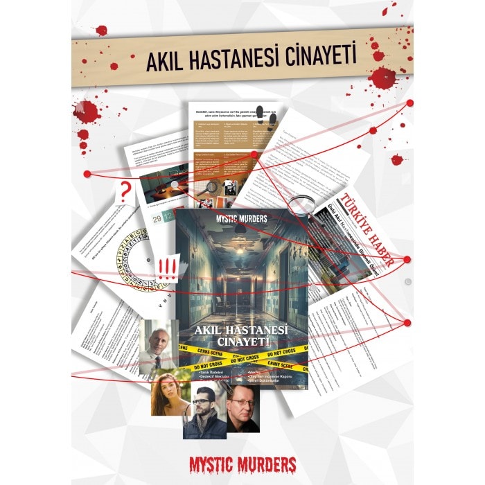 Dedektiflik Cinayet Çözme Oyunu - Akıl Hastanesi Cinayeti